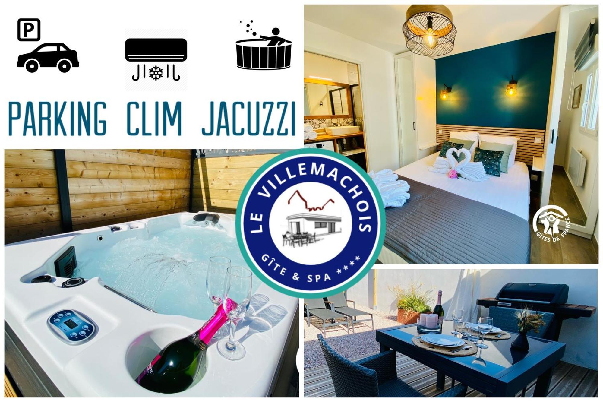 Gite & Spa Le Villemachois - 4 Etoiles - Jacuzzi Couvert - Calme Et Independant - Clim - Parking - 5 Min Carcassonne Villemoustaussou Eksteriør billede